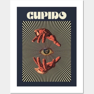 Hand Eyes Cupido Posters and Art